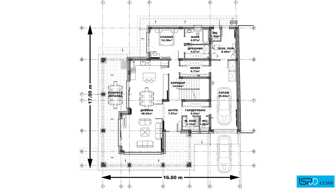 План на първи етаж