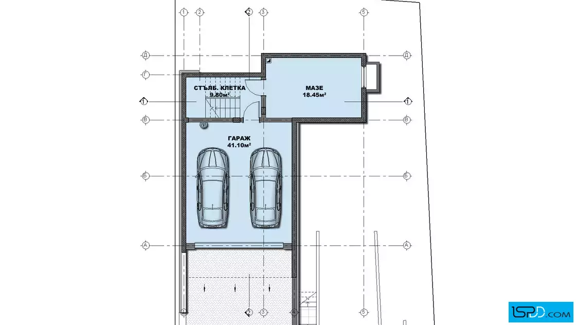 План на подземен етаж