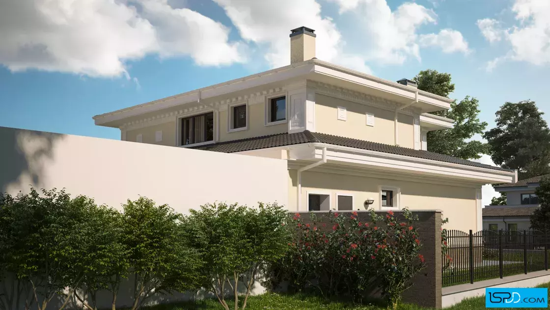 Проект на къща в гр. Харманли