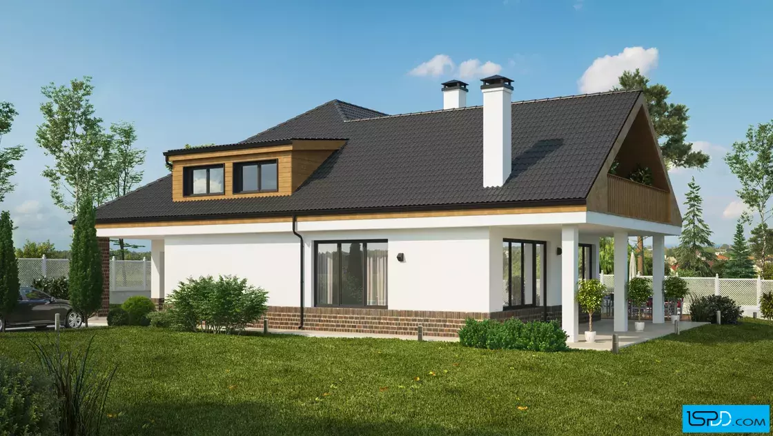 Проект на къща в гр. Хисаря