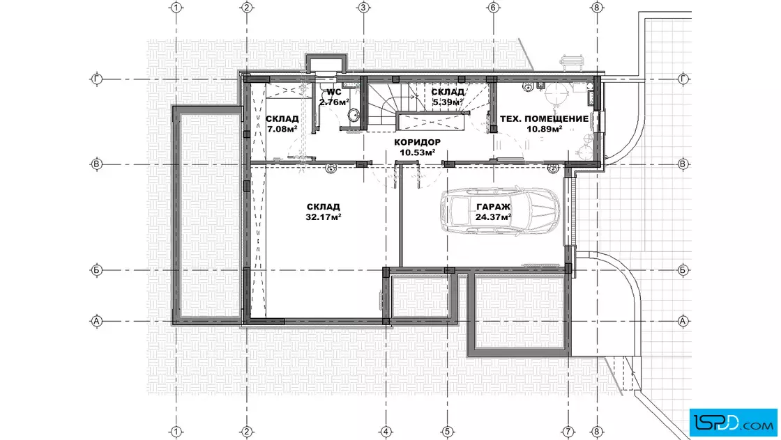 План на подземен етаж