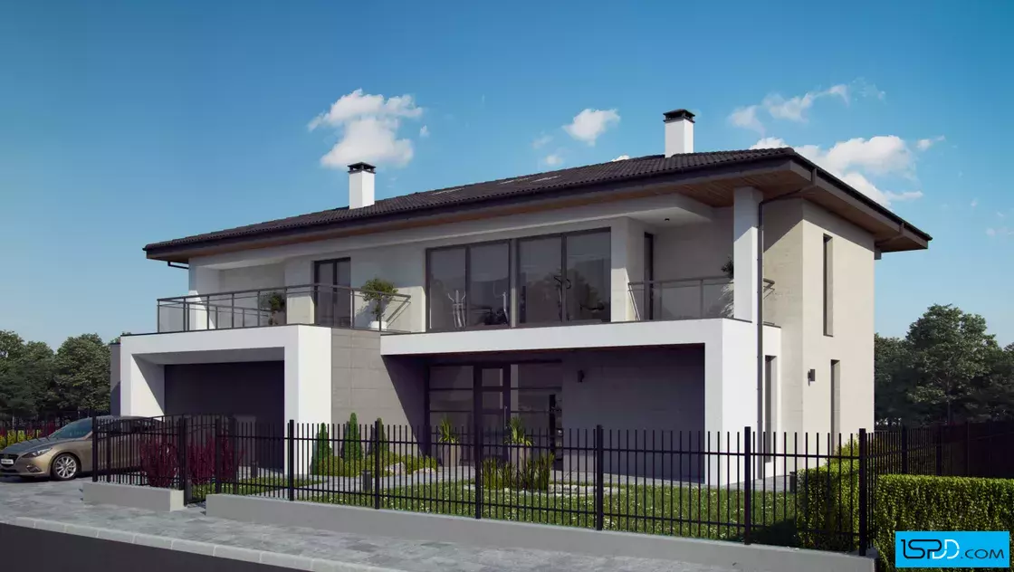 Проект на къща в с. Бистрица