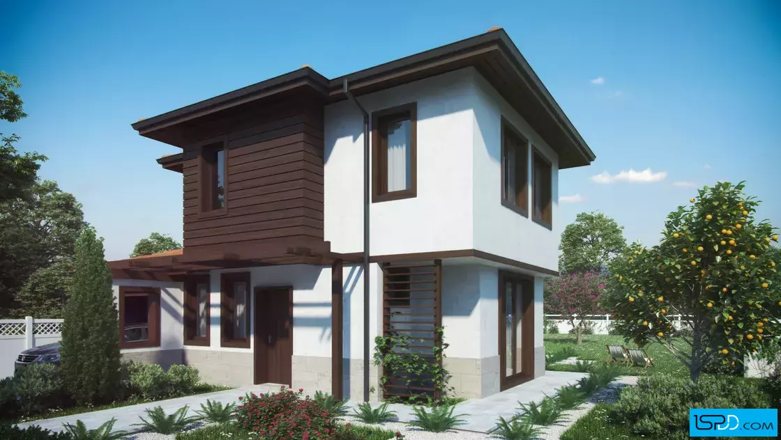 Проект на къща в с. Желязно