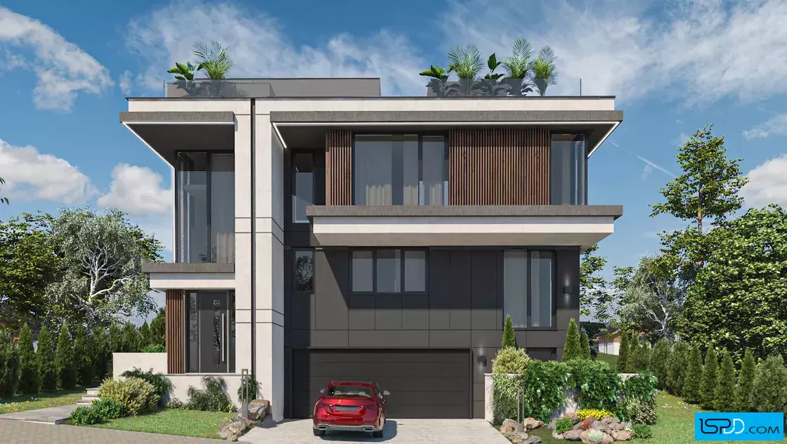 Проект на къща в гр. София