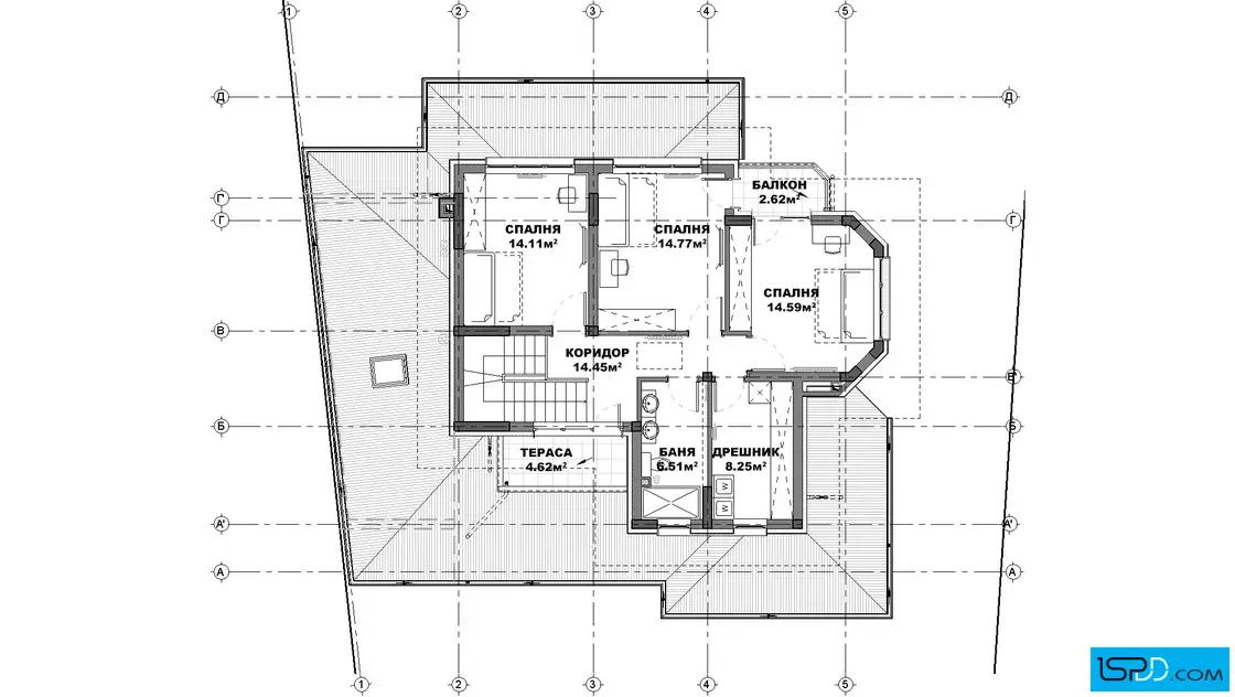 План на втори етаж