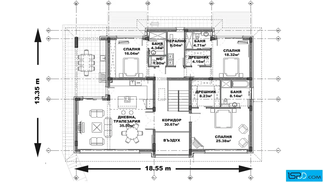 План на първи етаж