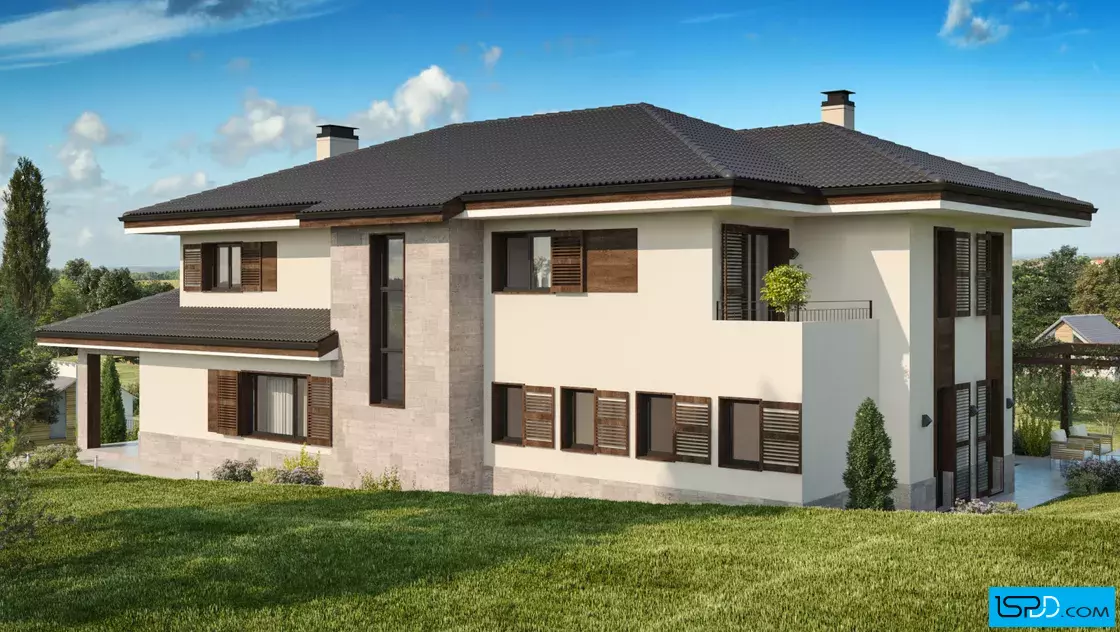 Проект на къща в гр. Благоевград