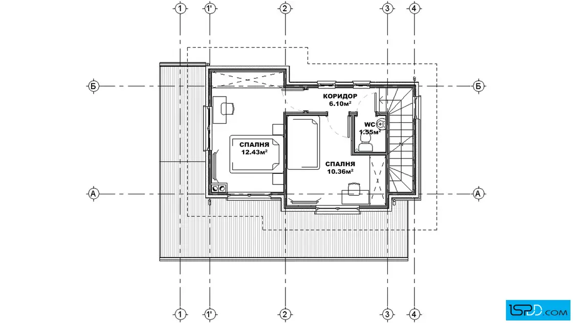 План на втори етаж