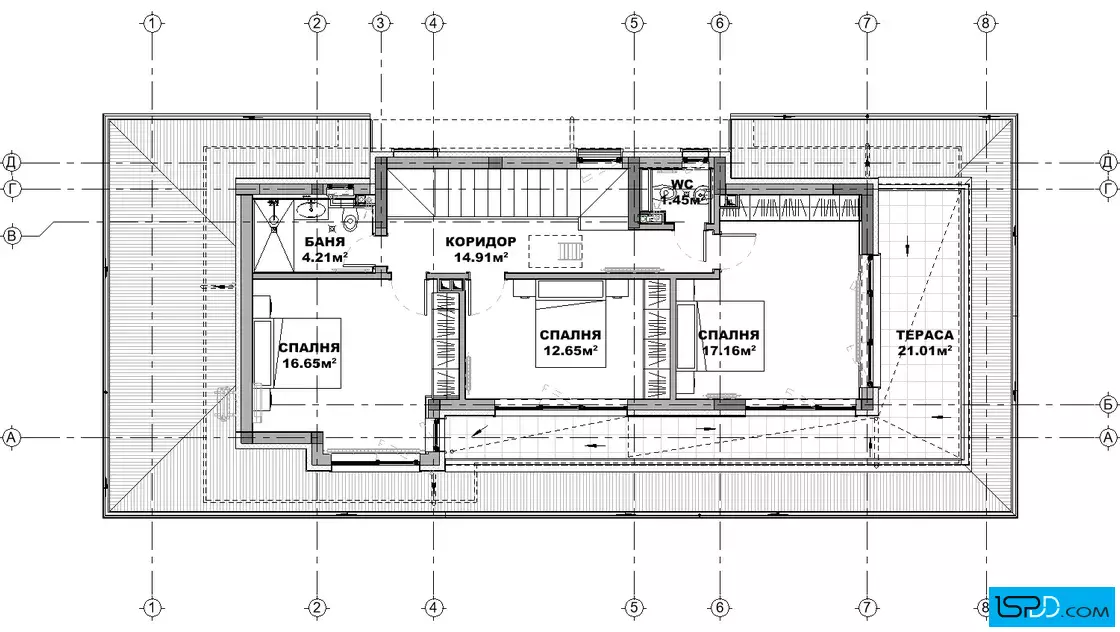 План на втори етаж