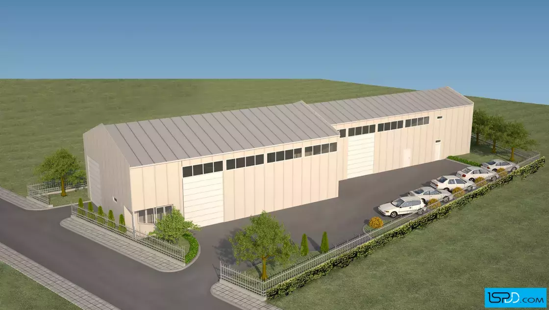 Складова база с офиси