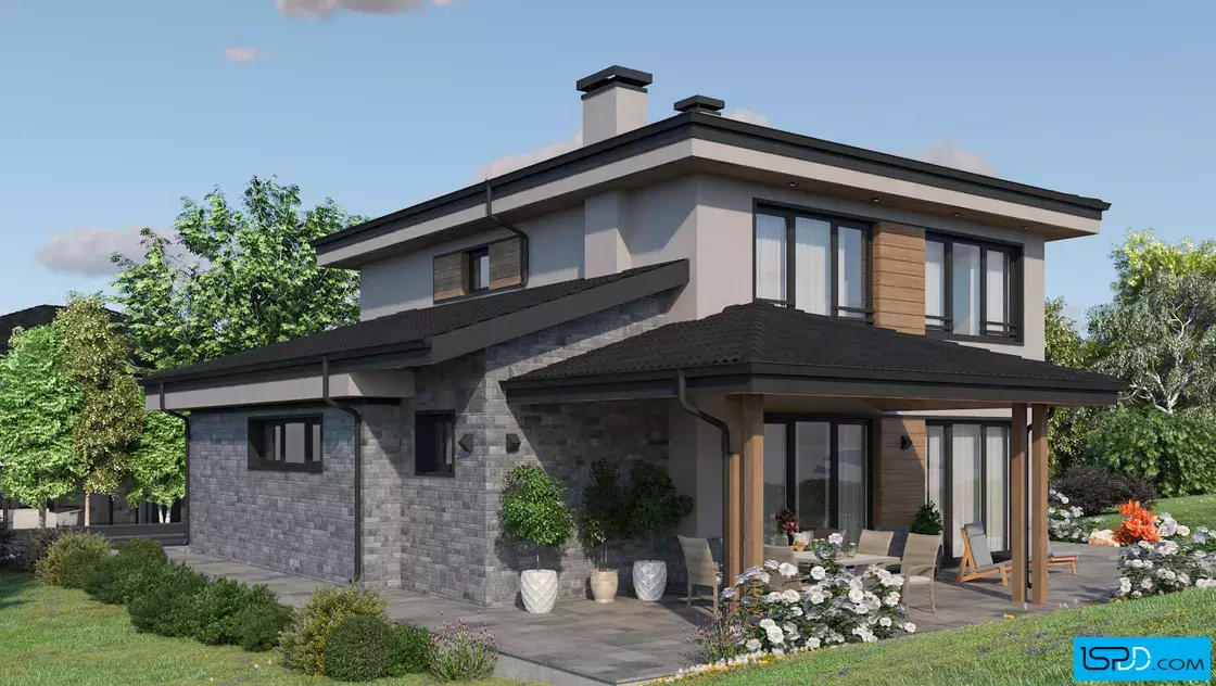 Проект на къща в c. Драгичево