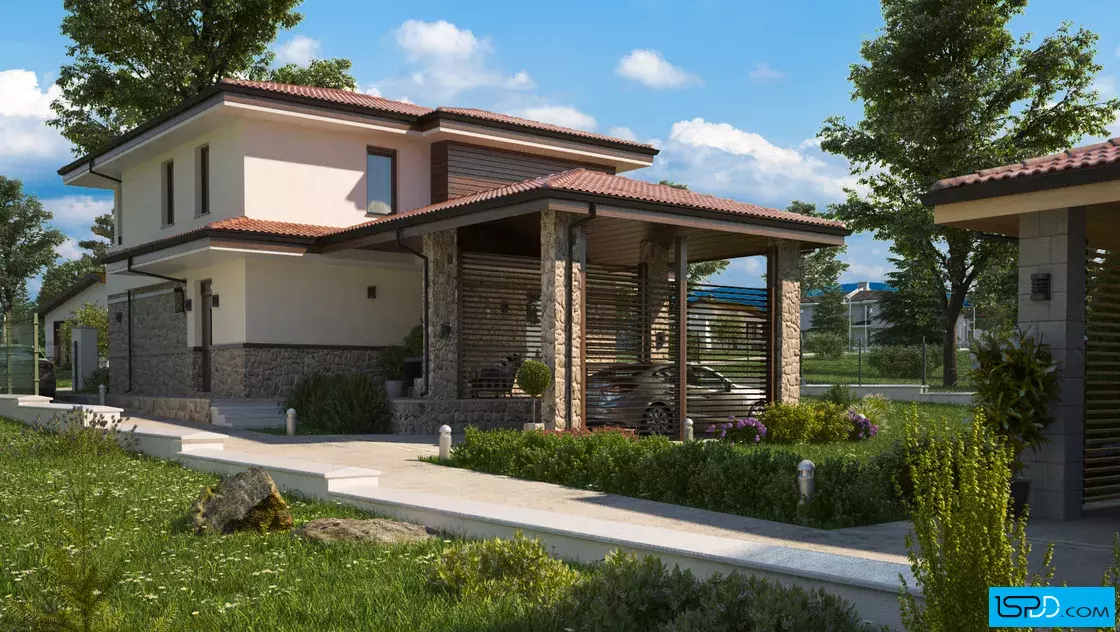 Проект на къща в гр. Банкя