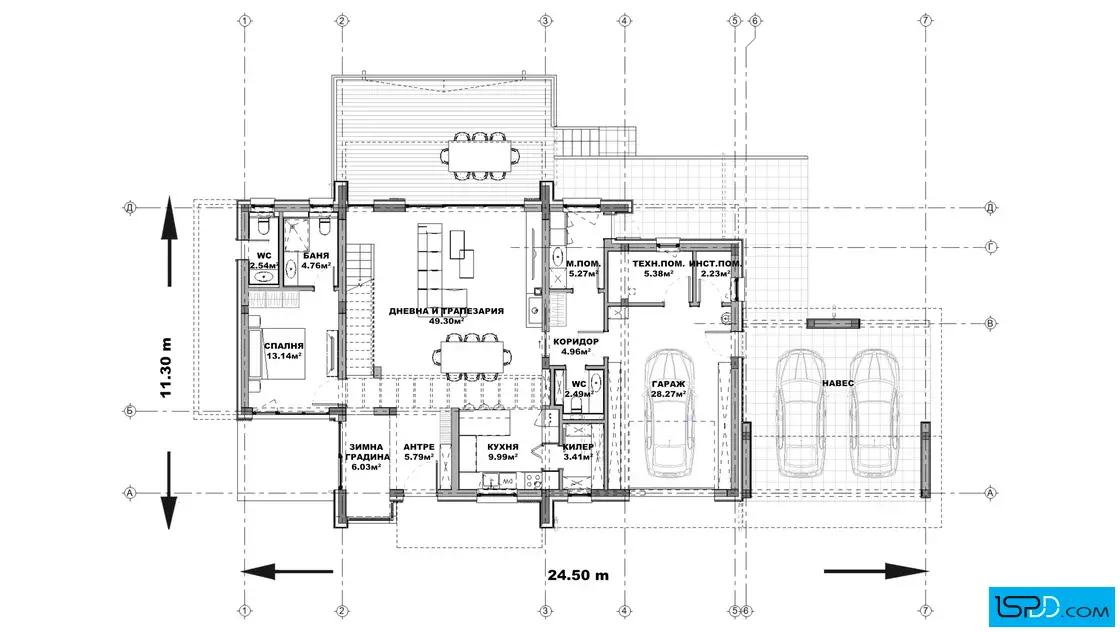 План на първи етаж План на първи етаж