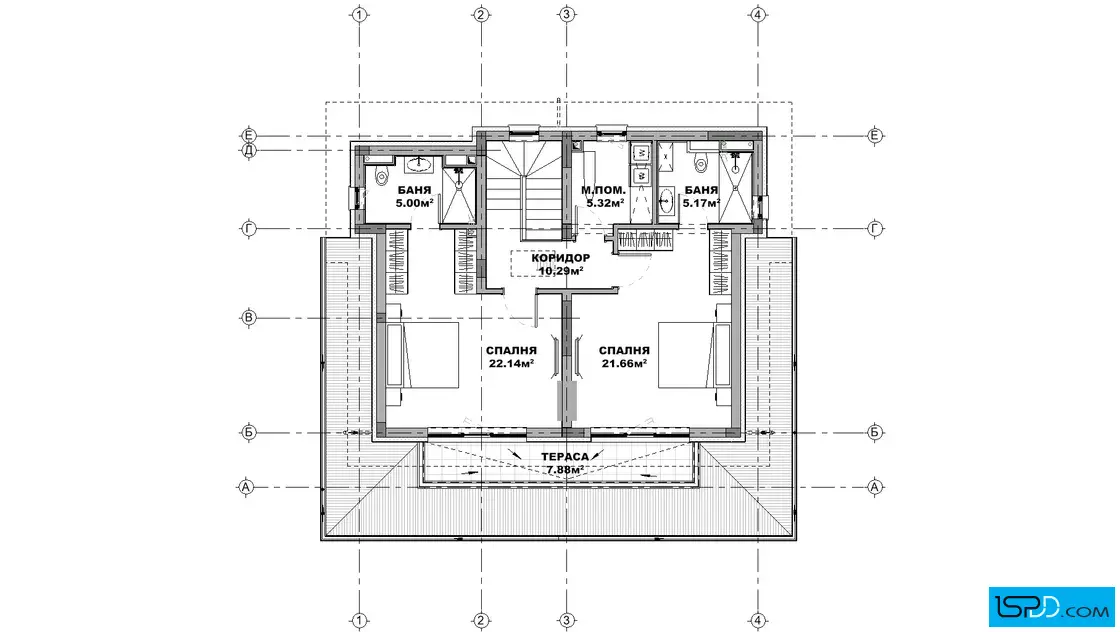 План на втори етаж