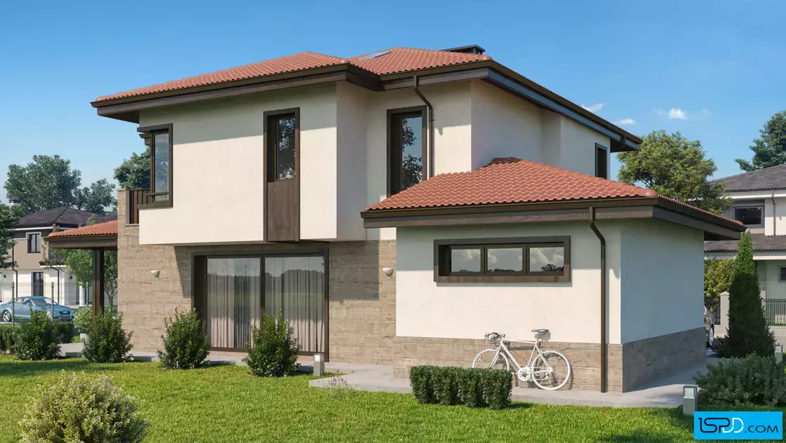 Проект на къща в гр. Пловдив