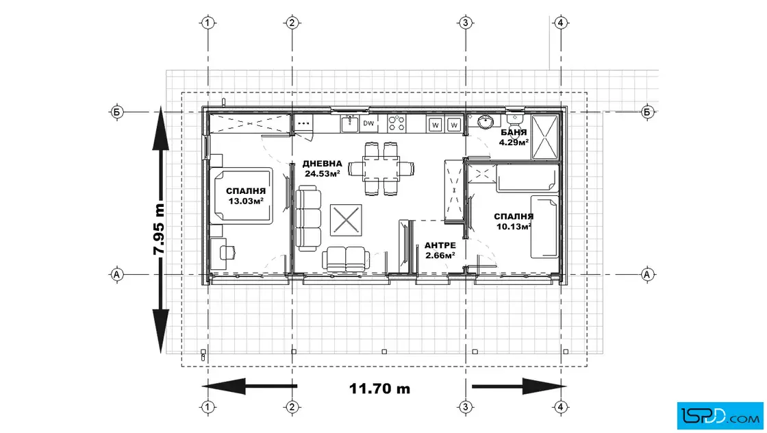 План на първи етаж