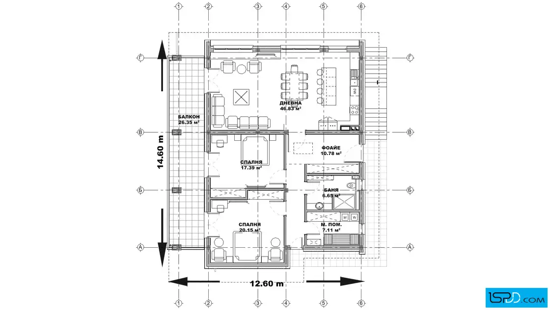 План на първи етаж