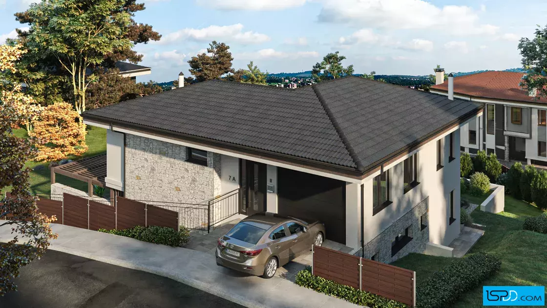 Проект на къща в гр. Банкя