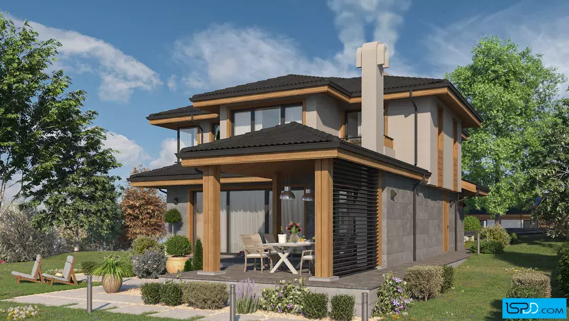 Проект на къща в с. Трудовец