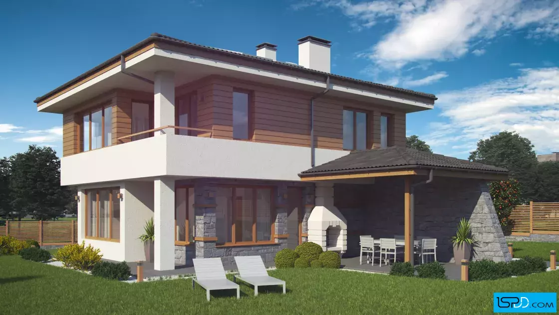 Проект на къща в с. Боснек