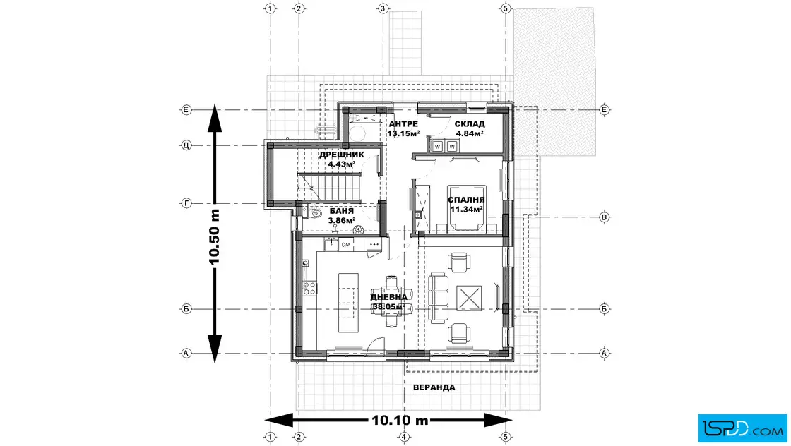 План на първи етаж