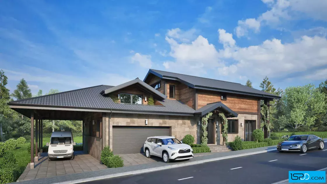 Проект на къща в гр. Банско