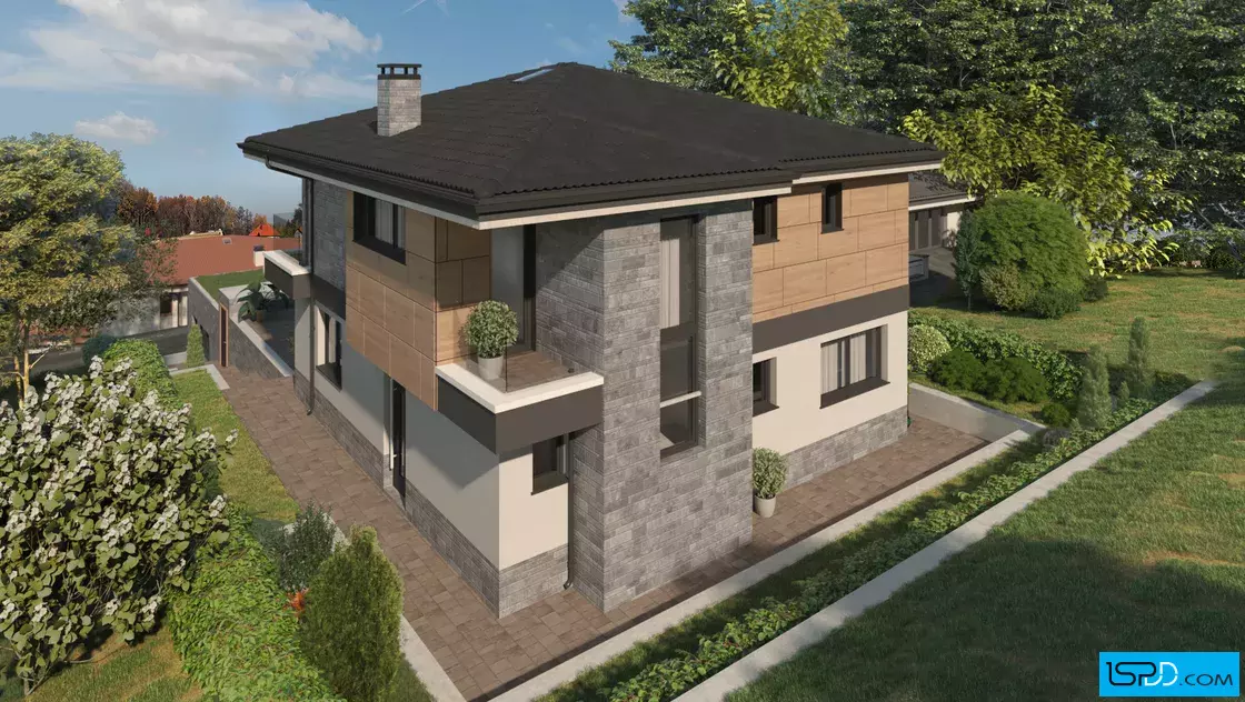 Проект на къща в с. Горна Малина