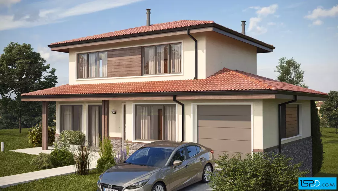 Проект на къща в  гр. София