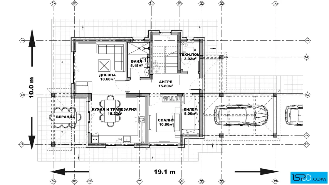 План на първи етаж