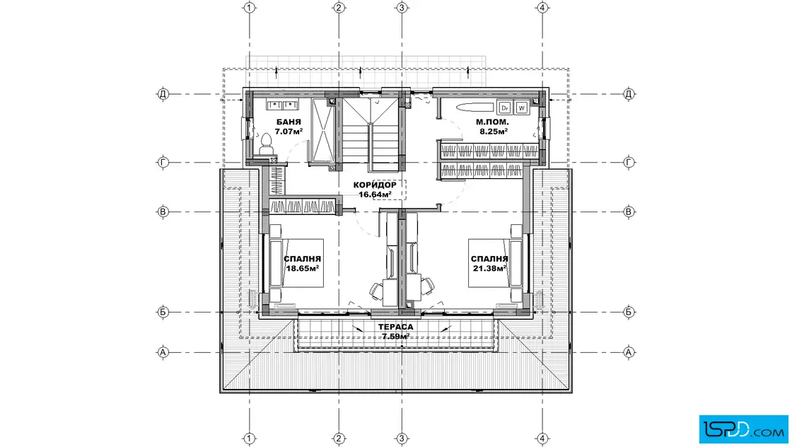 План на втори етаж