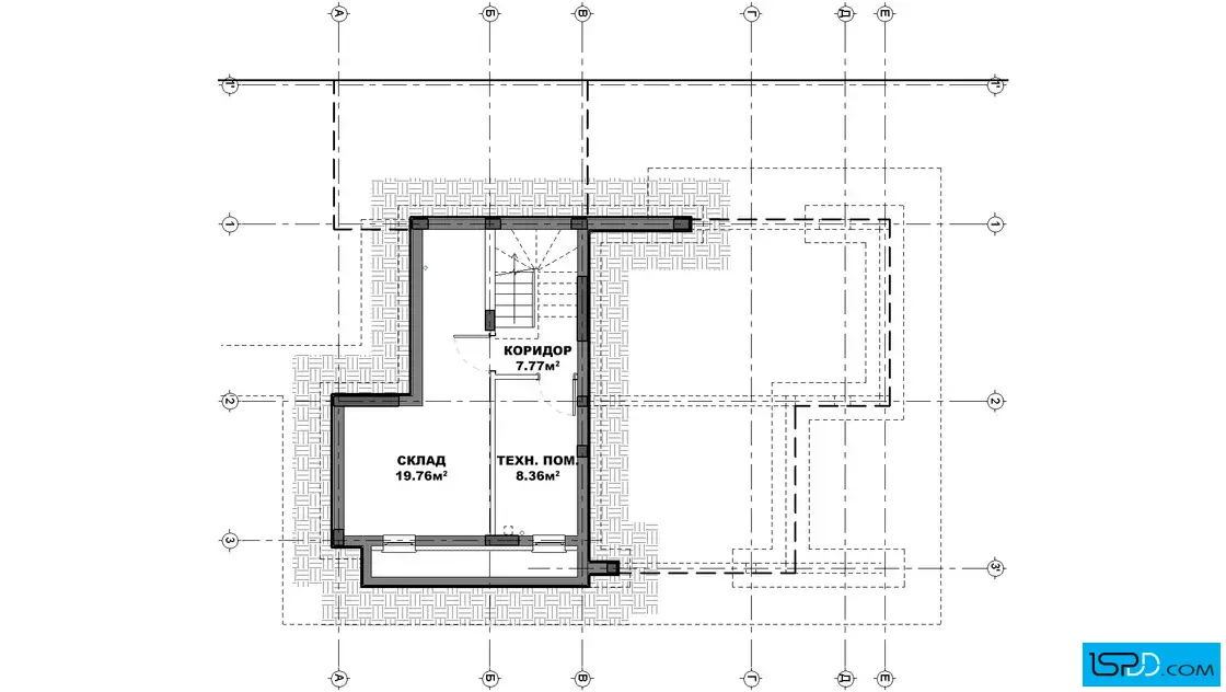 План на подземен етаж