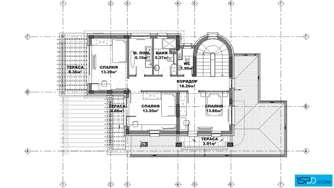  План на втори етаж
