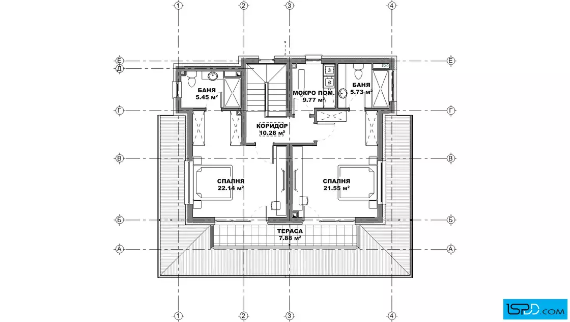 План на втори етаж