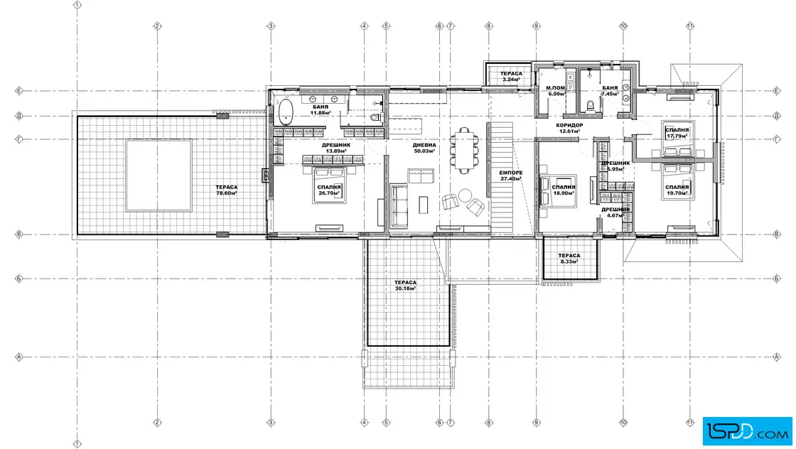 План на втори етаж