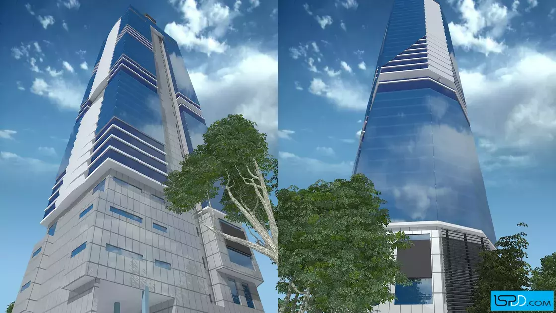 Високоетажна многофункционална сграда