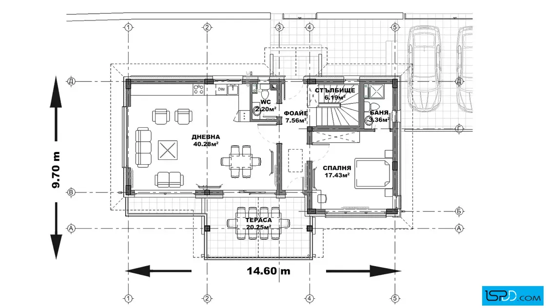 План на втори етаж