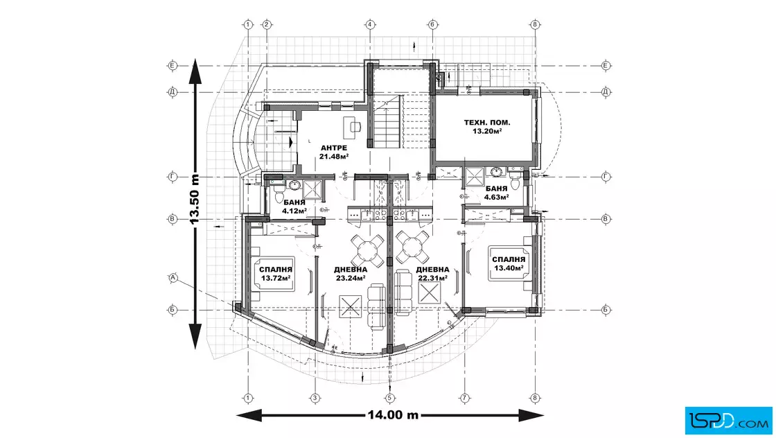План на първи етаж
