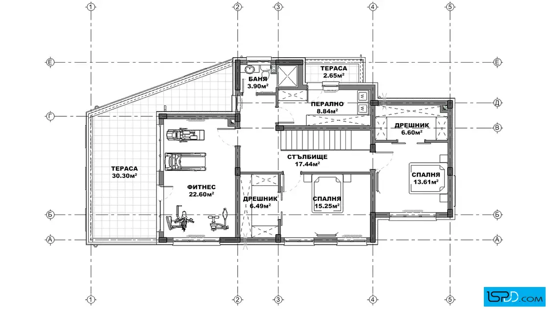 План на втори етаж