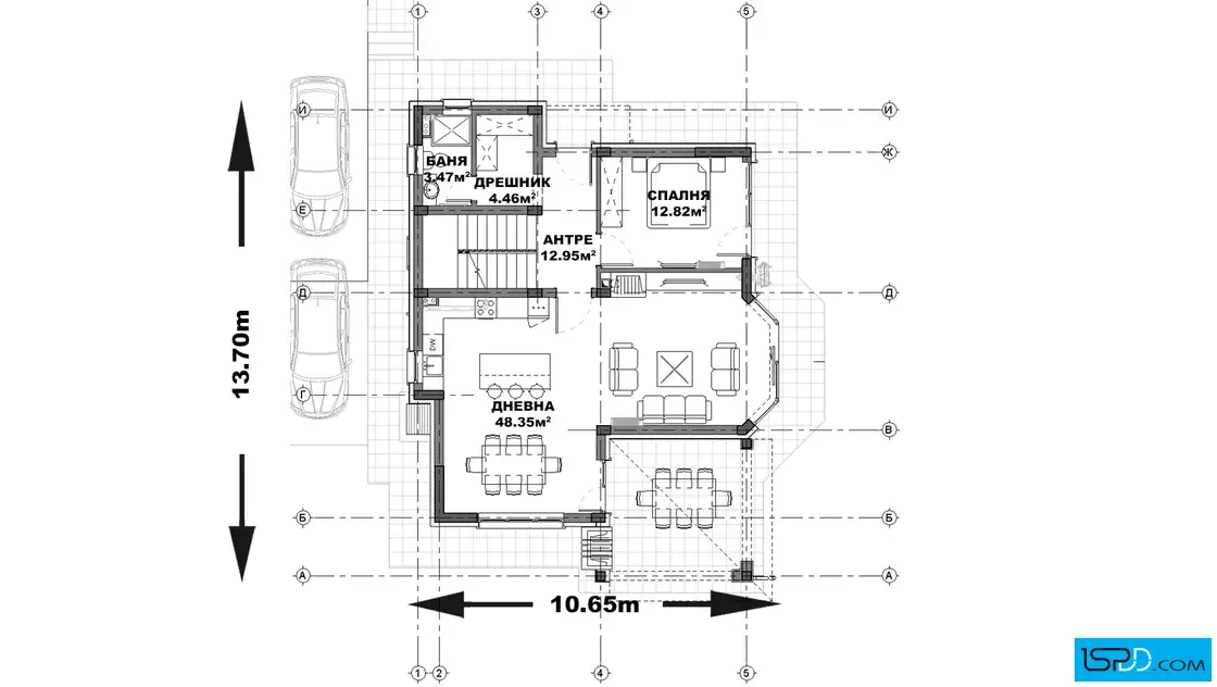План на първи етаж