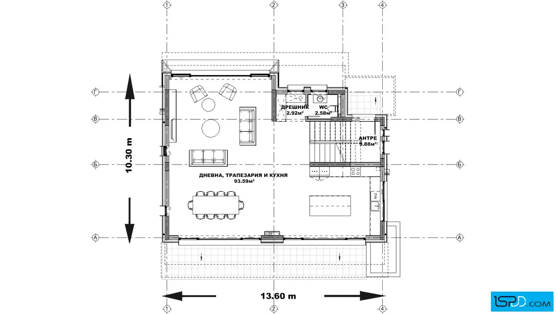 План на първи етаж