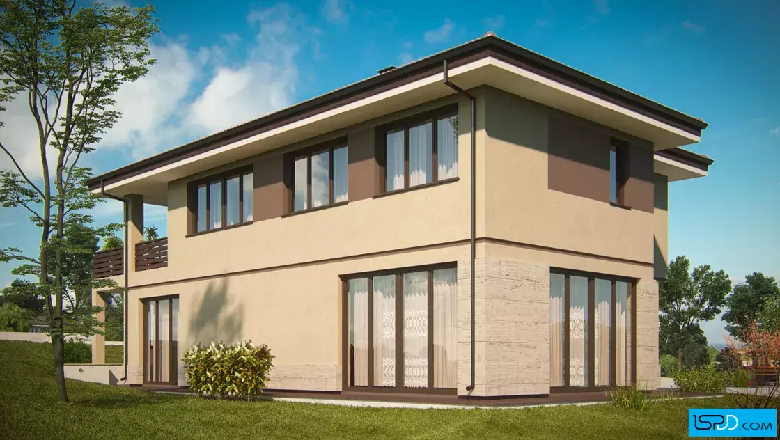 Проект на къща в с. Кътина