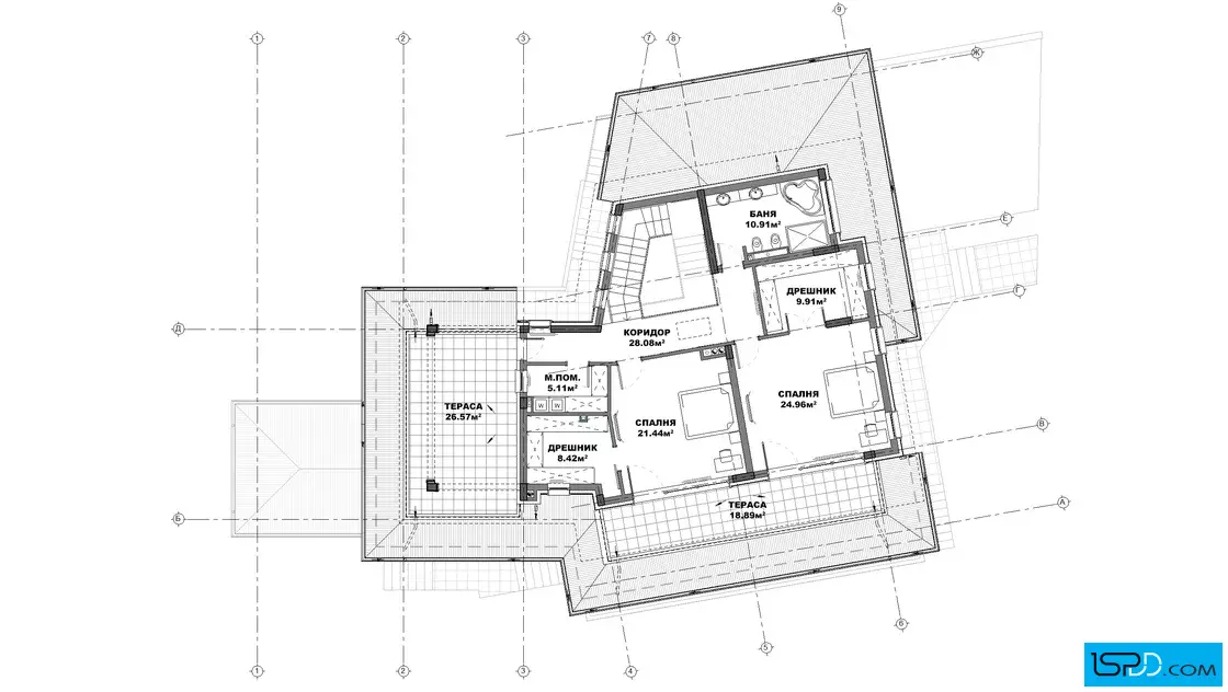 План на втори етаж
