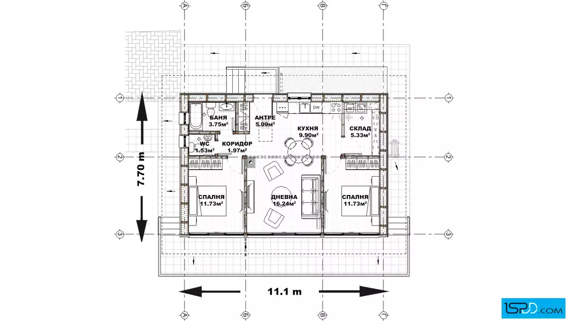 План на първи етаж