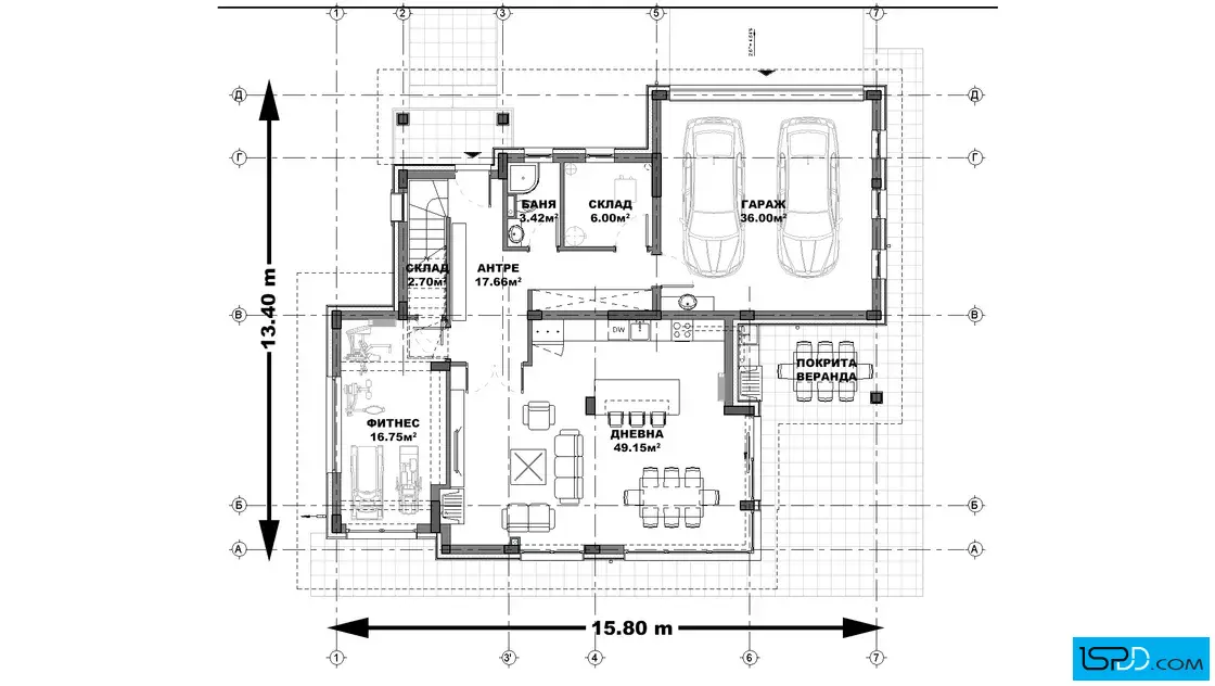 План на първи етаж