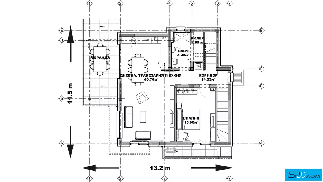 План на първи етаж