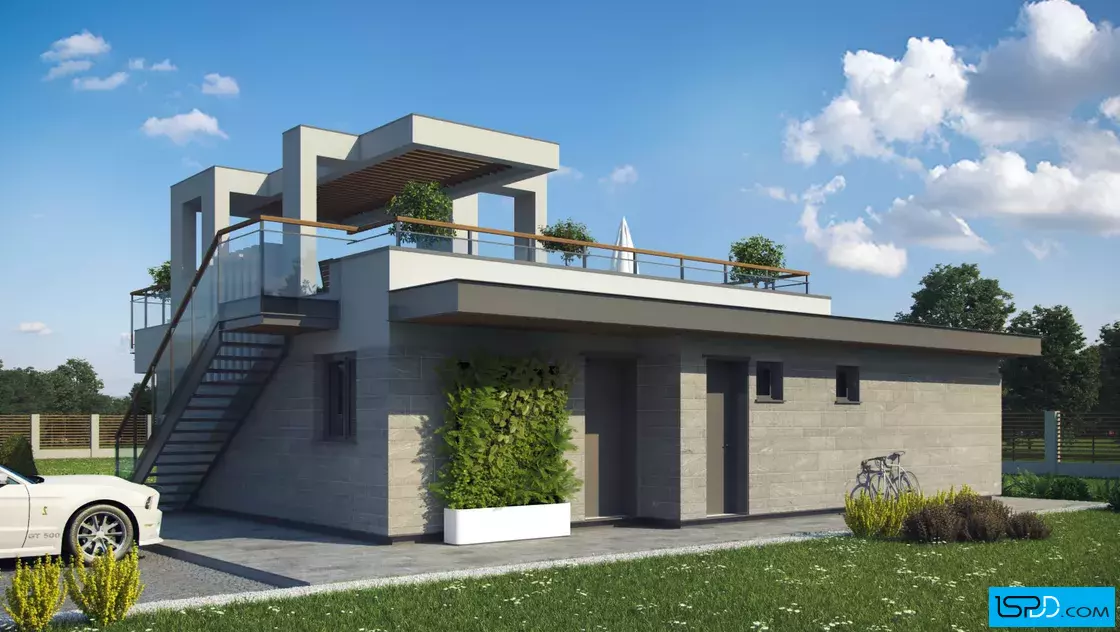 Проект на къща в гр. Кавала