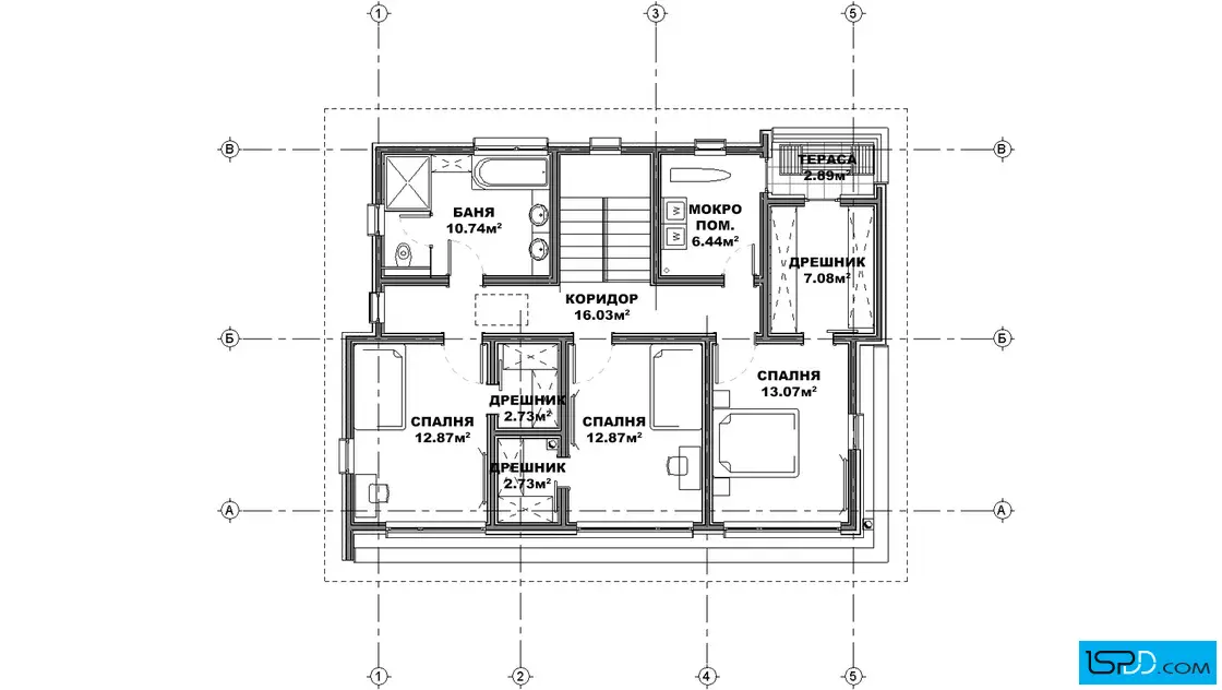План на втори етаж