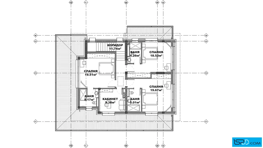 План на втори етаж
