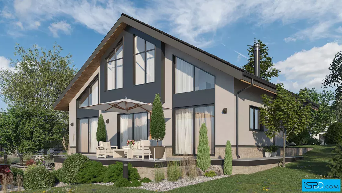 Проект на къща в с. Долна Диканя