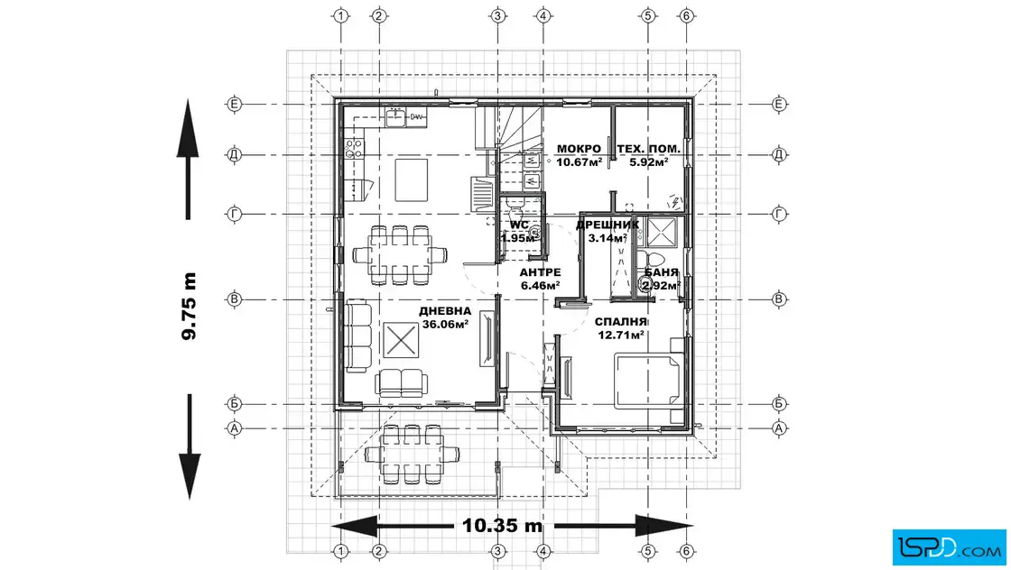 План на първи етаж